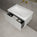 Raffinata One Drawer Vanity Unit  With Beyondstone Basin - Gloss Dove 700mm