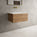 Raffinata One Drawer Vanity Unit  With Beyondstone Basin - Oak 700mm