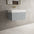 Raffinata One Drawer Vanity Unit  With Beyondstone BLOC Basin - Light Concrete 700mm