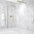 Wet Room Left Or Right Handed Glass Panel With 1.2m Stabilising Bar - Brushed Brass 1400mm
