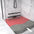 Complete Screed Floor Wet Room Solution with 60cm Linear Drain - Matt Black