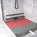 Complete Screed Floor Wet Room Solution with 80cm Linear Drain - Matt Black