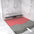 Complete Screed Floor Wet Room Solution with 80cm Linear Drain - Stainless Steel