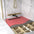 Large Wet room in a Box for Timber Floors 160cm x 90cm with Drain - Brushed Brass
