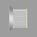 Corvina Modern Mirror Cabinet 500 x 700mm - Aluminium