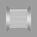 Corvina Modern Mirror Cabinet 700 x 700mm - Aluminium