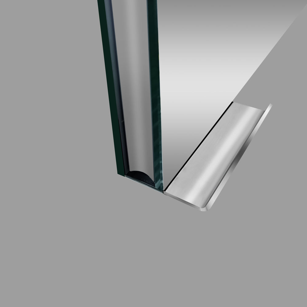 Dolcetto Steam Free Bathroom Mirror Cabinet 600x700mm