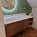 Single Drawer Walnut Vanity Unit & Basin 1200mm - Scanalato